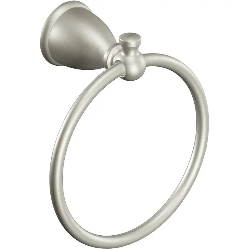 Moen Caldwell Towel Ring – 6-Inch Projection, Brushed Nickel Finish 1