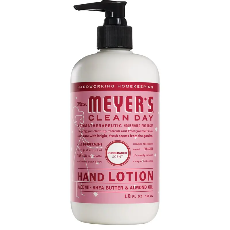 Mrs. Meyer’S Clean Day Peppermint Hand Lotion – 12 Oz Nourishing Moisturizer With Botanical Extracts 1