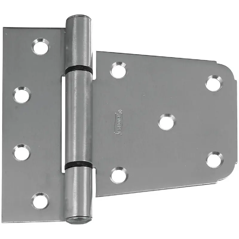 National Heavy-Duty 3-1/2" Gate Hinge – Zinc-Plated Steel Construction 1