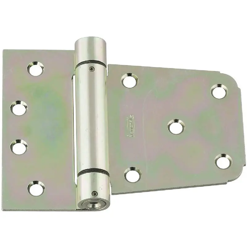 National Zinc-Coated Spring Gate Hinge – 3-1/2" Heavy-Duty Self-Closing Hardware 1