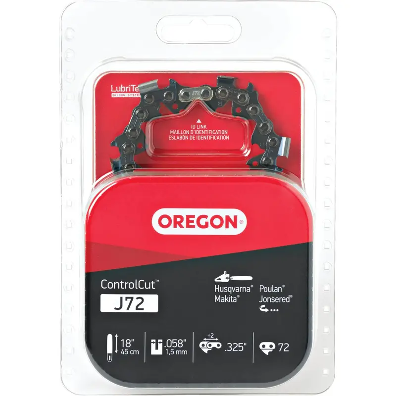 Oregon Controlcut J72 Chainsaw Chain – 18-Inch For Precision Cutting 1