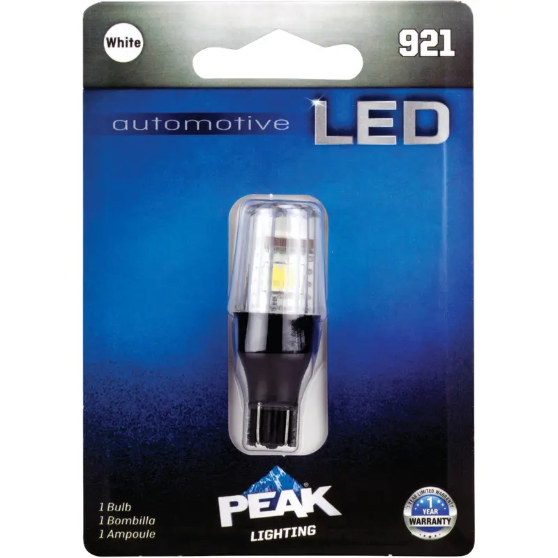Peak 921 Mini Led Automotive Bulb – 12V Low-Profile Replacement Lamp For Indicator Or Interior Lighting 1