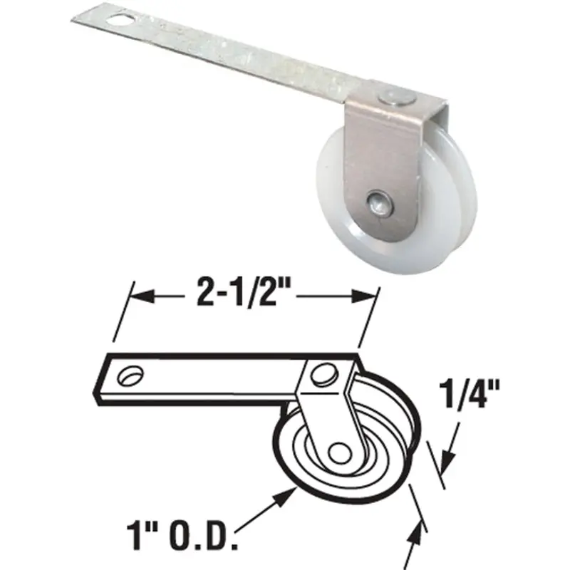 Prime-Line Flat Screen Door Tension Springs With Rollers – 2-Pack 1