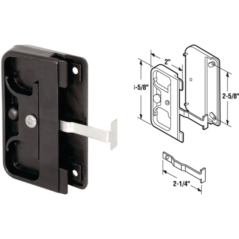 Prime-Line Replacement Screen Door Handle – Heavy-Duty Aluminum Construction 1