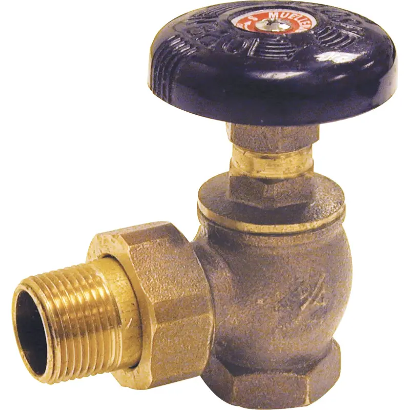 Proline Brass Radiator Shut-Off Valve – 3/4" Mip Threaded Connection 1