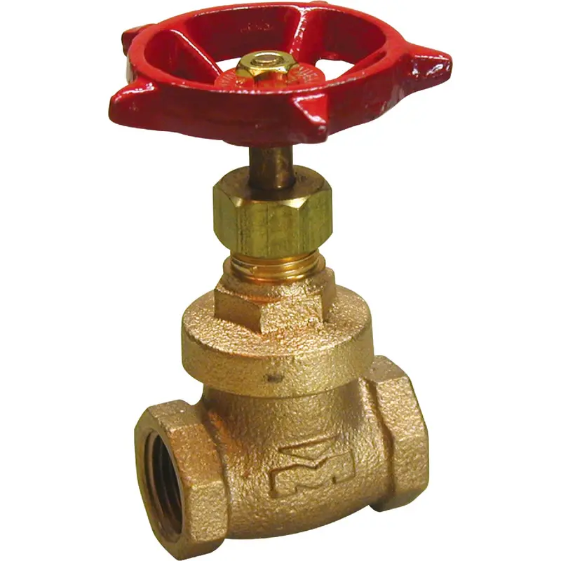 Proline Forged Brass Gate Valve – 1/2-Inch Fips Threaded, Full-Port Flow Control Fitting 1