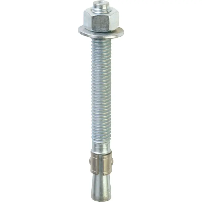Red Head Zinc Wedge Anchor Bolt – 3/8" X 3-3/4", Heavy-Duty Concrete Fastener 1
