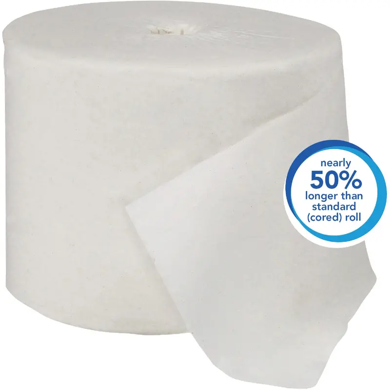 Scott Essential Coreless Bath Tissue – 36-Roll Bulk Pack, No Cardboard Core For Reduced Waste 1