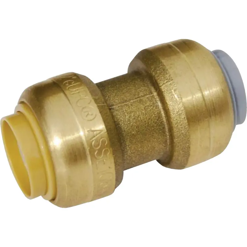 Sharkbite 1/2-Inch Push-To-Connect Coupling For Polybutylene Pipe Conversion 1