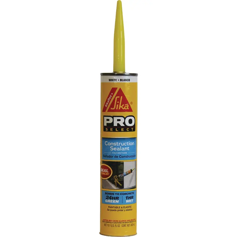 Sikaflex Pro Select Polyurethane Sealant – 10.1 Oz White Construction-Grade Adhesive 1