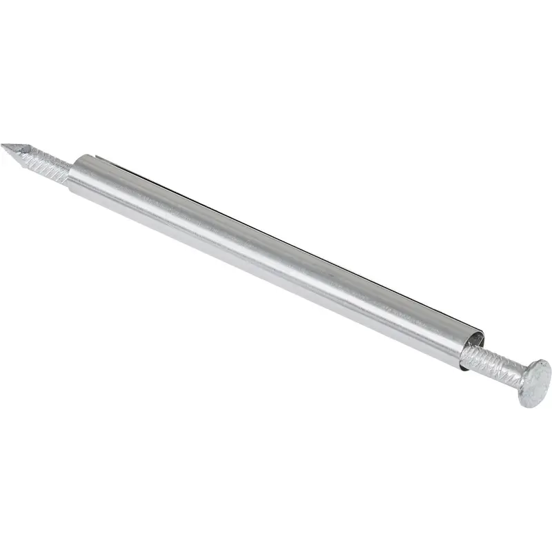 Spectra Metals Aluminum Gutter Spike And Ferrule – 7 Inch, White Finish, 10-Pack 1