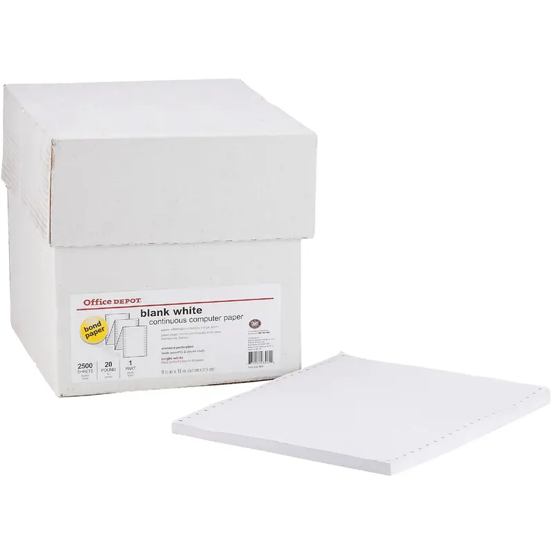 Staples Premium Printer Paper: 8.5" X 11", 20 Lb, White, 2500-Sheet Case 1