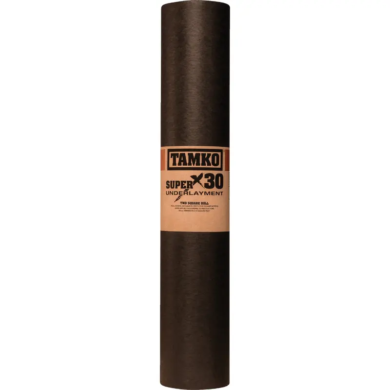 Tamko Super X 30 Lb Organic Roofing Felt – 36 In. X 72 Ft. 1