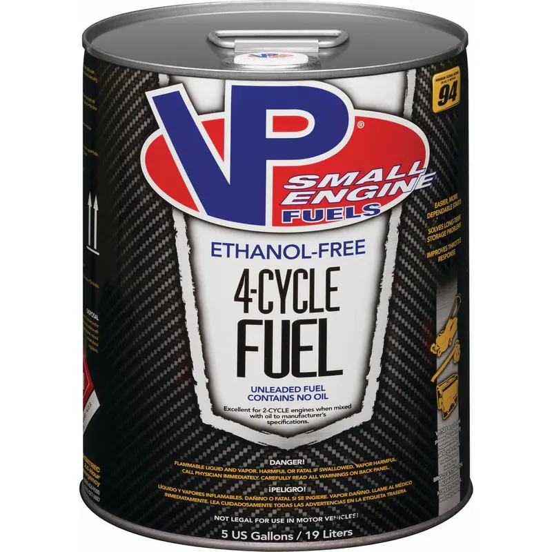Vp Small Engine Fuel – Ethanol-Free 4-Cycle Gasoline, 5-Gallon Can 1