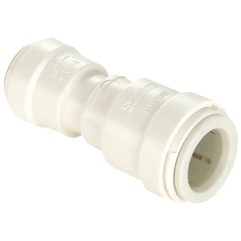 Watts Quick-Connect Plastic Coupling – 1/2" × 1/4" Reducer Fitting 1