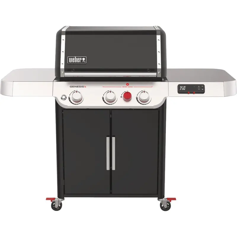 Weber Genesis Ex-325S Lp Gas Grill – 3-Burner, 39,000 Btu, Black Finish 1