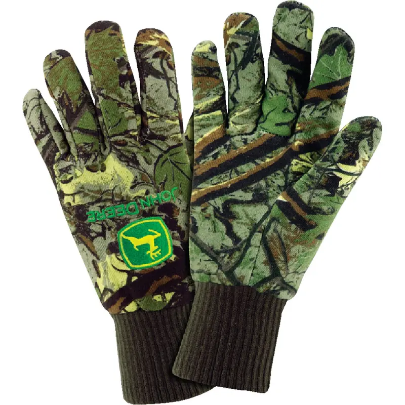 West Chester John Deere Winter Gloves – Men'S Large, Fleece-Lined Jersey Construction 1